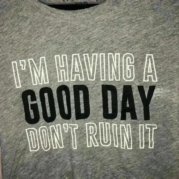 Gray Graphic Shirt - Picture 3 of 3